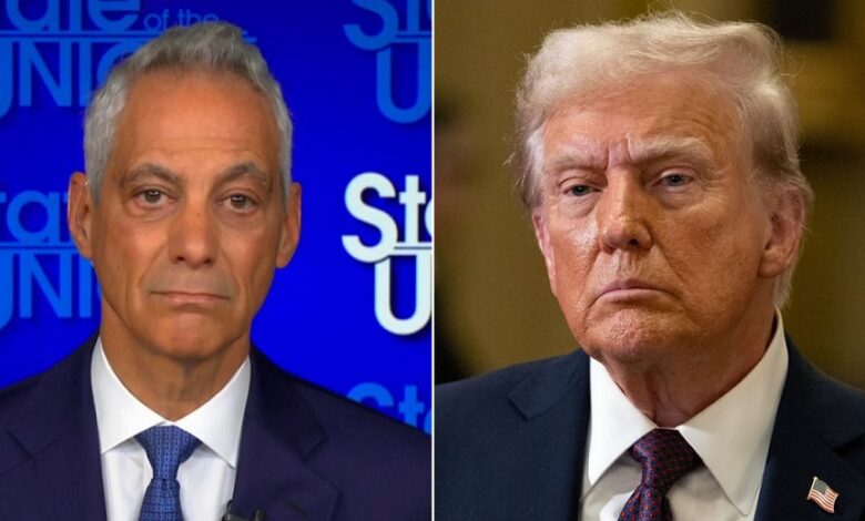 Former Ambassador Rahm Emanuel Donald Trump