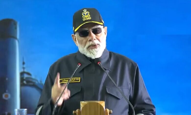 PM Modi celebrated Diwali with Navy personnel