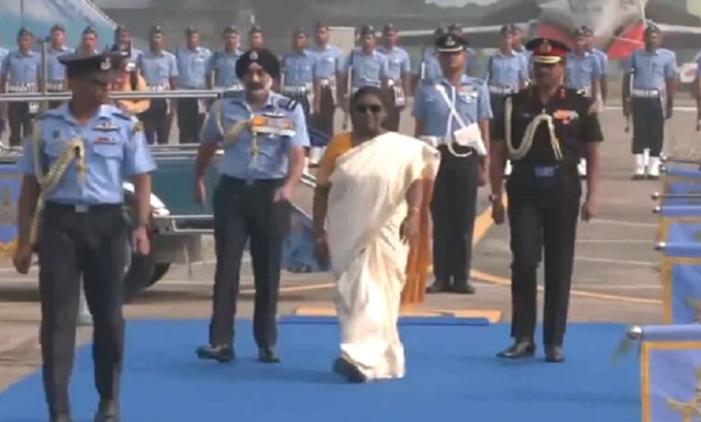 President Draupadi Murmu reached Ambala