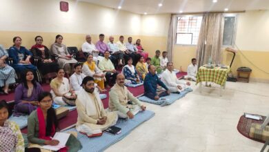 Photo of पंच कोष आधारित चरित्र निर्माण एवं व्यक्तित्व विकास हेतु तीन दिवसीय आवासीय कार्यशाला का हुआ शुभारंभ