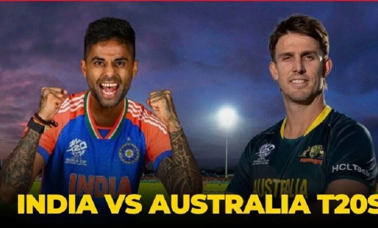 ind vs aus playing 11 t20 series 2025