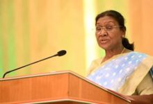 Photo of राष्ट्रपति आज लखनऊ में करेंगी योग-ध्यान कार्यक्रम का उद्घाटन, मयूर नृत्य से किया जाएगा स्वागत