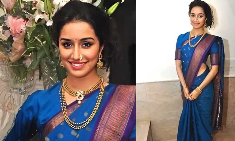 shraddha kapoor maharashtrian look