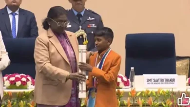 Photo of मगरमच्छ से पिता को बचाने वाले 10 साल के अजय राज PM राष्ट्रीय बाल पुरस्कार से सम्मानित