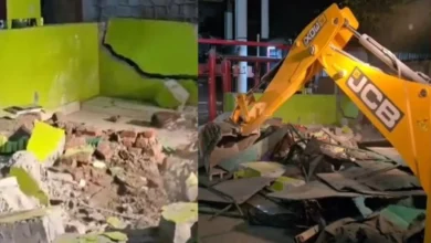 Photo of देहरादून में आधी रात को अवैध मजार पर चला बुलडोजर, सरकारी जमीन से हटाया अतिक्रमण