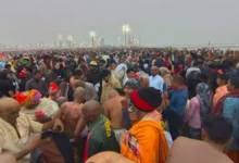 Photo of संगम तट पर ‘हर हर गंगे’ की गूंज, पौष पूर्णिमा के पहले स्नान संग माघ मेला शुरू