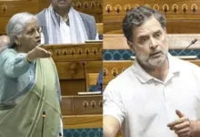 Photo of राहुल गांधी के ‘भारत माता को बेचने’ के आरोप पर निर्मला सीतारमण का जवाब, कांग्रेस को दिलाई शर्म अल शेख की याद