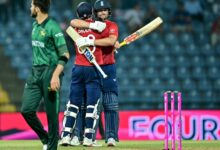 Photo of T20 WC: ब्रूक की कप्तानी पारी से इंग्लैंड सेमीफइनल में, बेहद कठिन हुई पाक की राह