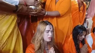 Photo of मप्र में 50 मुस्लिम किन्नरों ने की घर वापसी, मंत्रोच्चार के बीच अपनाया सनातन