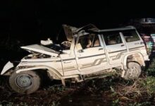 Photo of यूपी में बड़ा हादसा: आगरा में पेड़ से टकराई श्रद्धालुओं की बोलेरो, पिता-पुत्र समेत पांच की माैत; चार घायल